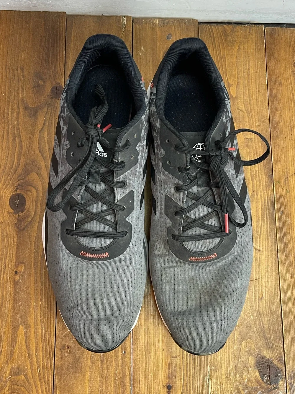Adidas S2G spikeless golf shoes gray and black men’s size 15
